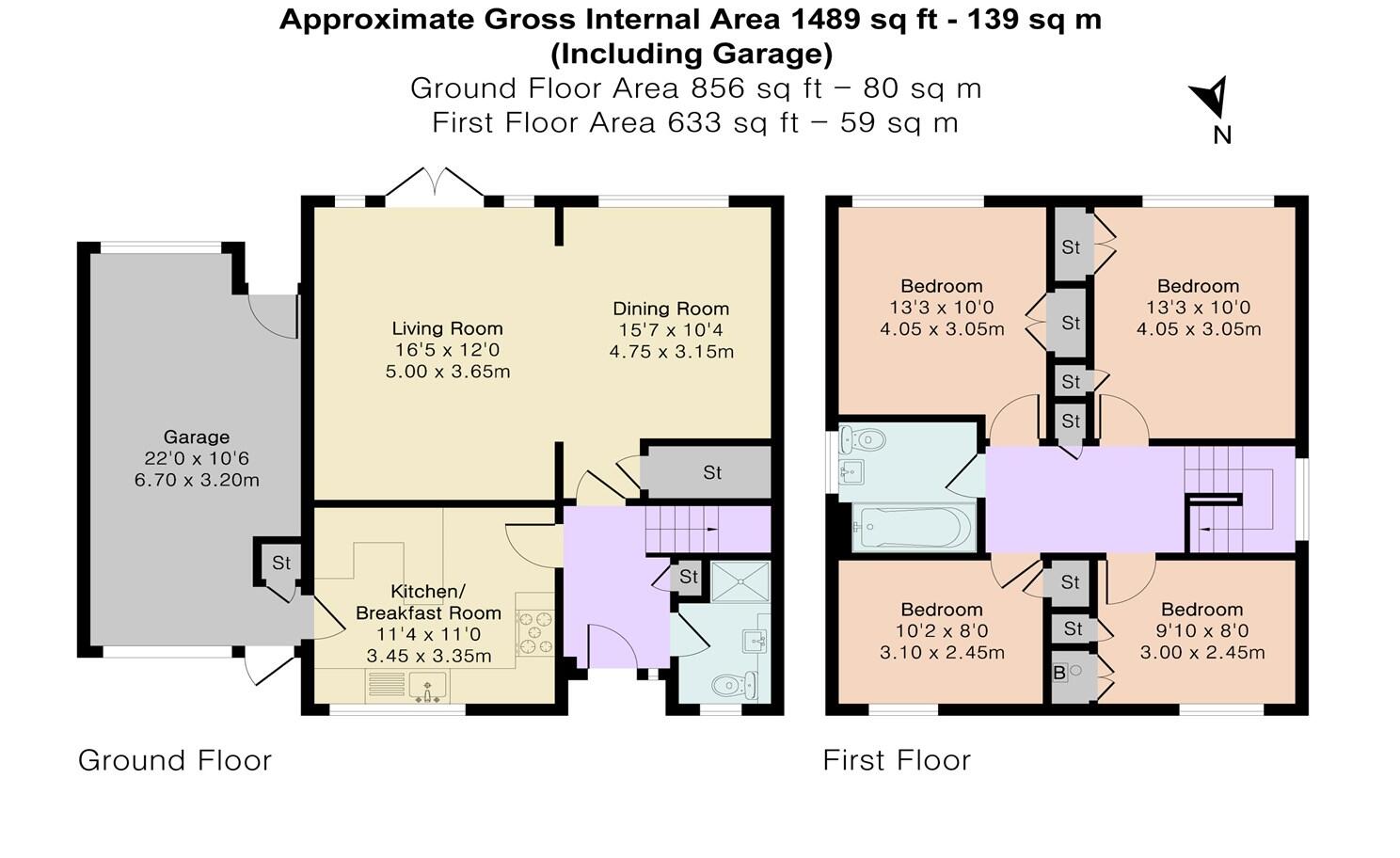 Mallory Avenue, Caversham Park, Reading floorplan