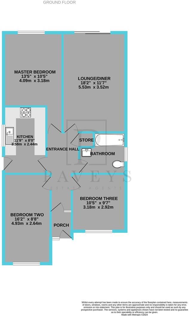 Laburnum Crescent, Kirby Cross, Frinton-On-Sea floorplan
