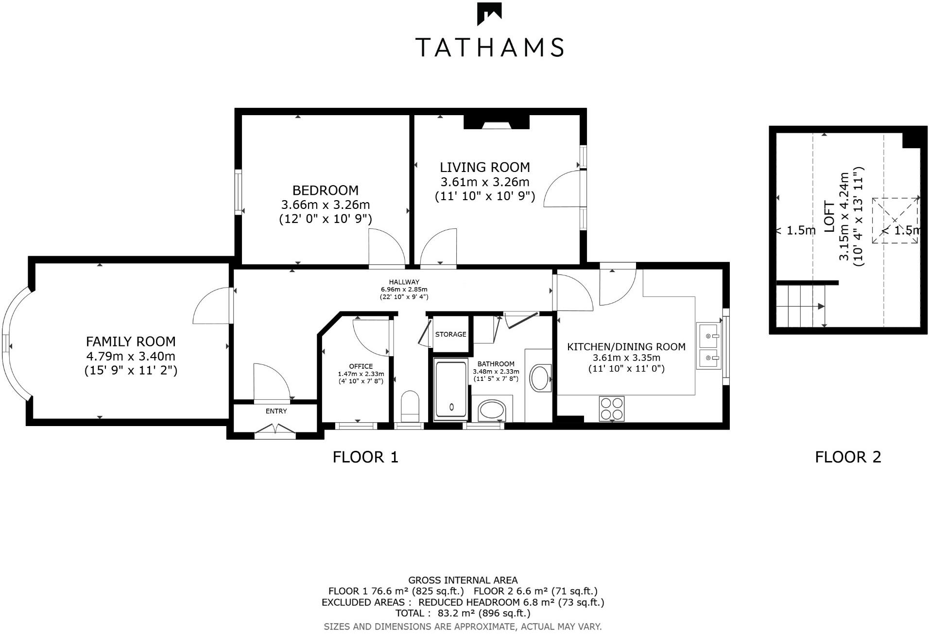 Heol Dolwen, Cardiff(City), CF14 floorplan