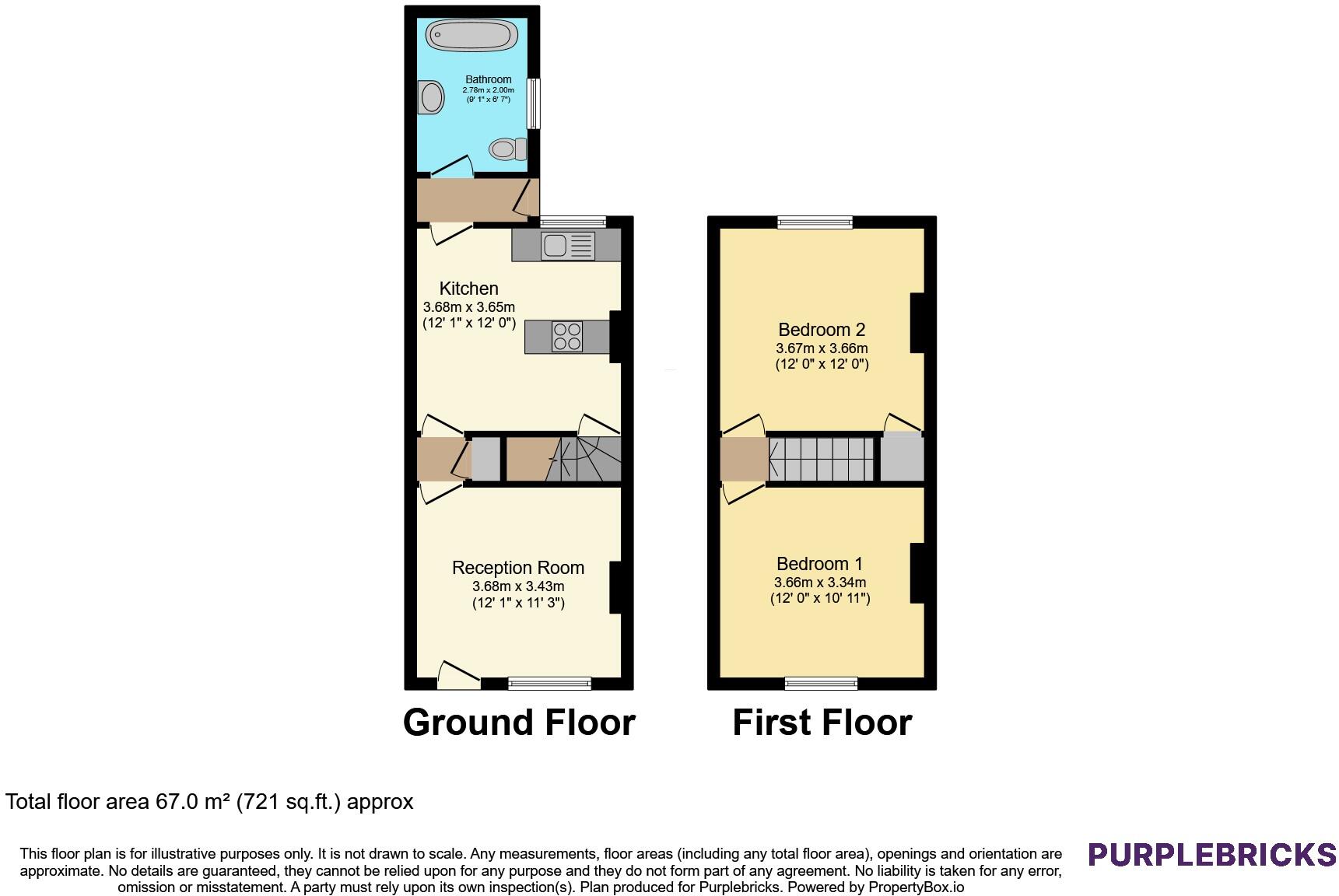 Grainger Street, Dudley, DY2 floorplan