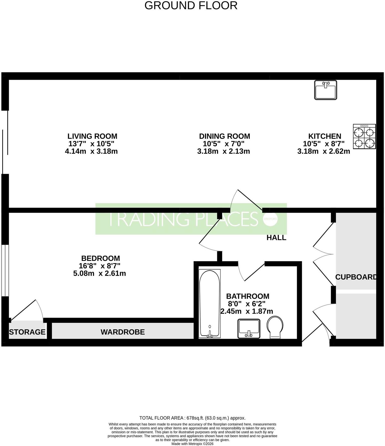 Emmeline Pankhurst Drive, Stretford, M32 floorplan