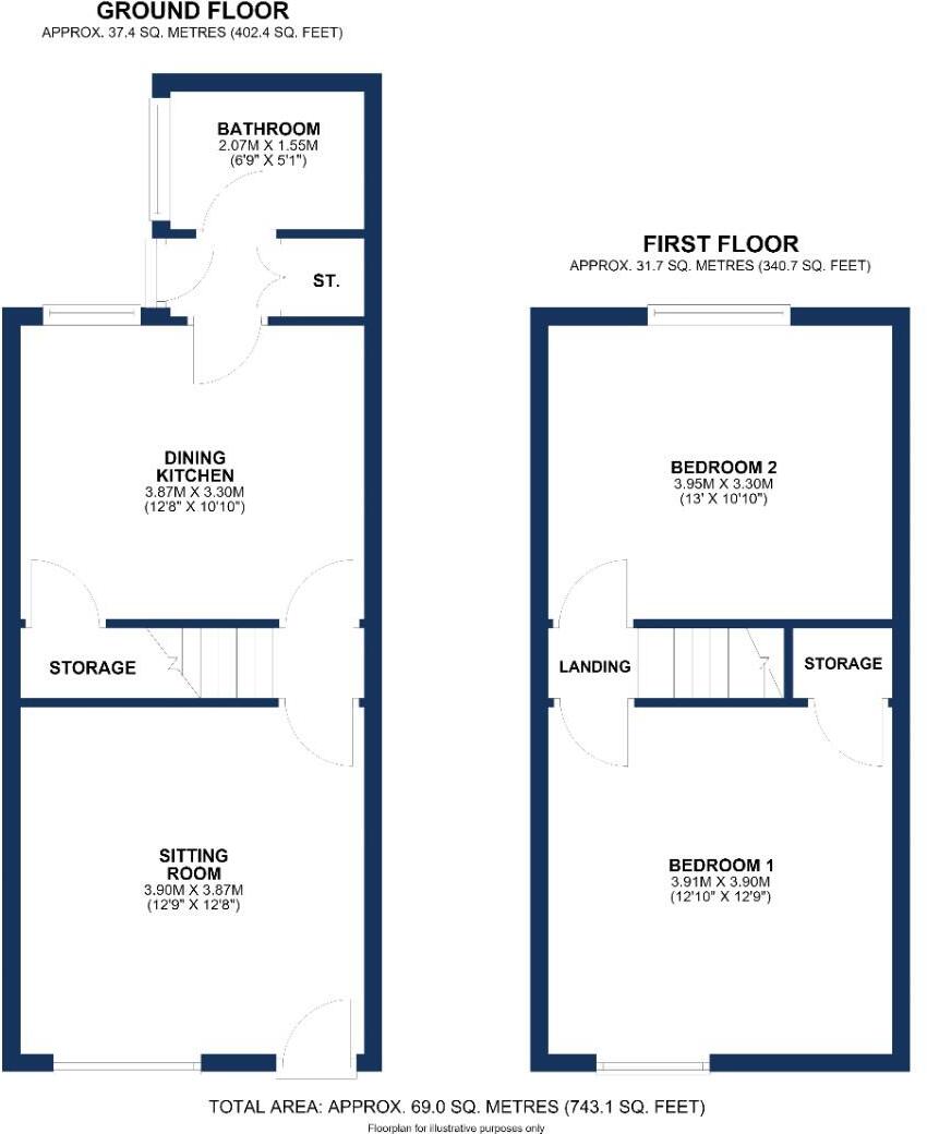 St. Andrews Avenue, Timperley floorplan