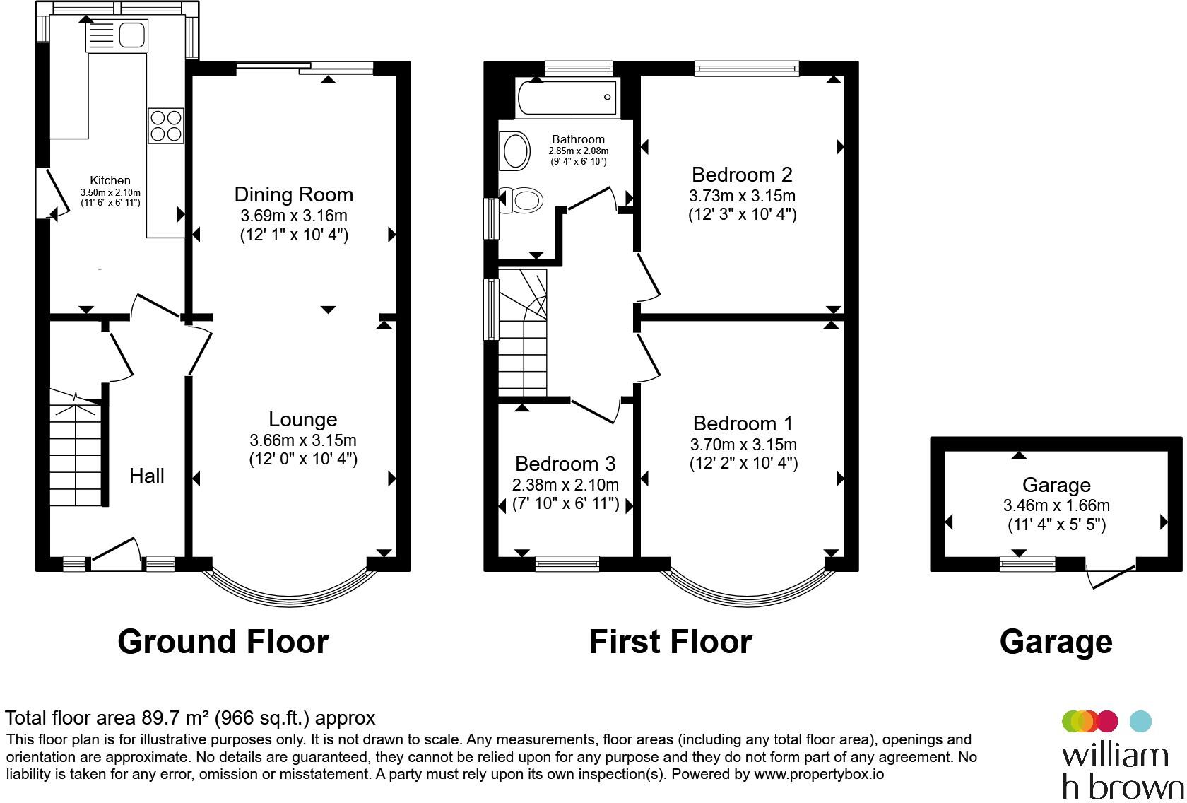 St. Austell Drive, Nottingham floorplan