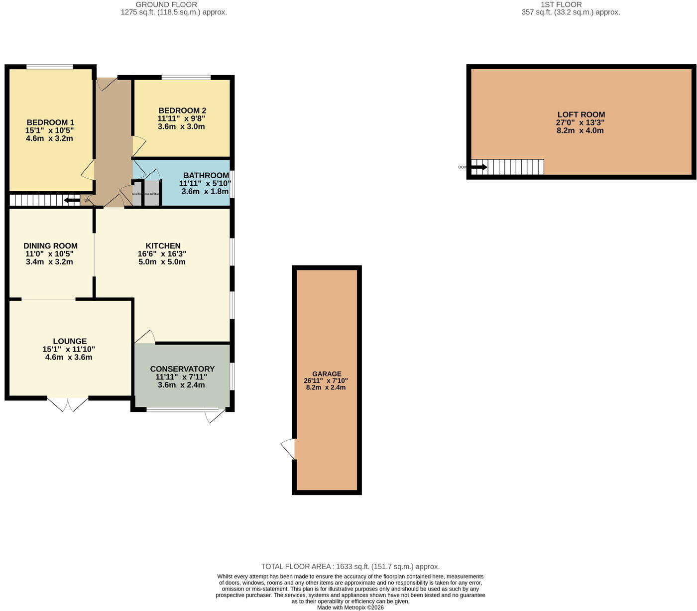 Haven Avenue, Lowestoft, NR32 4JA floorplan