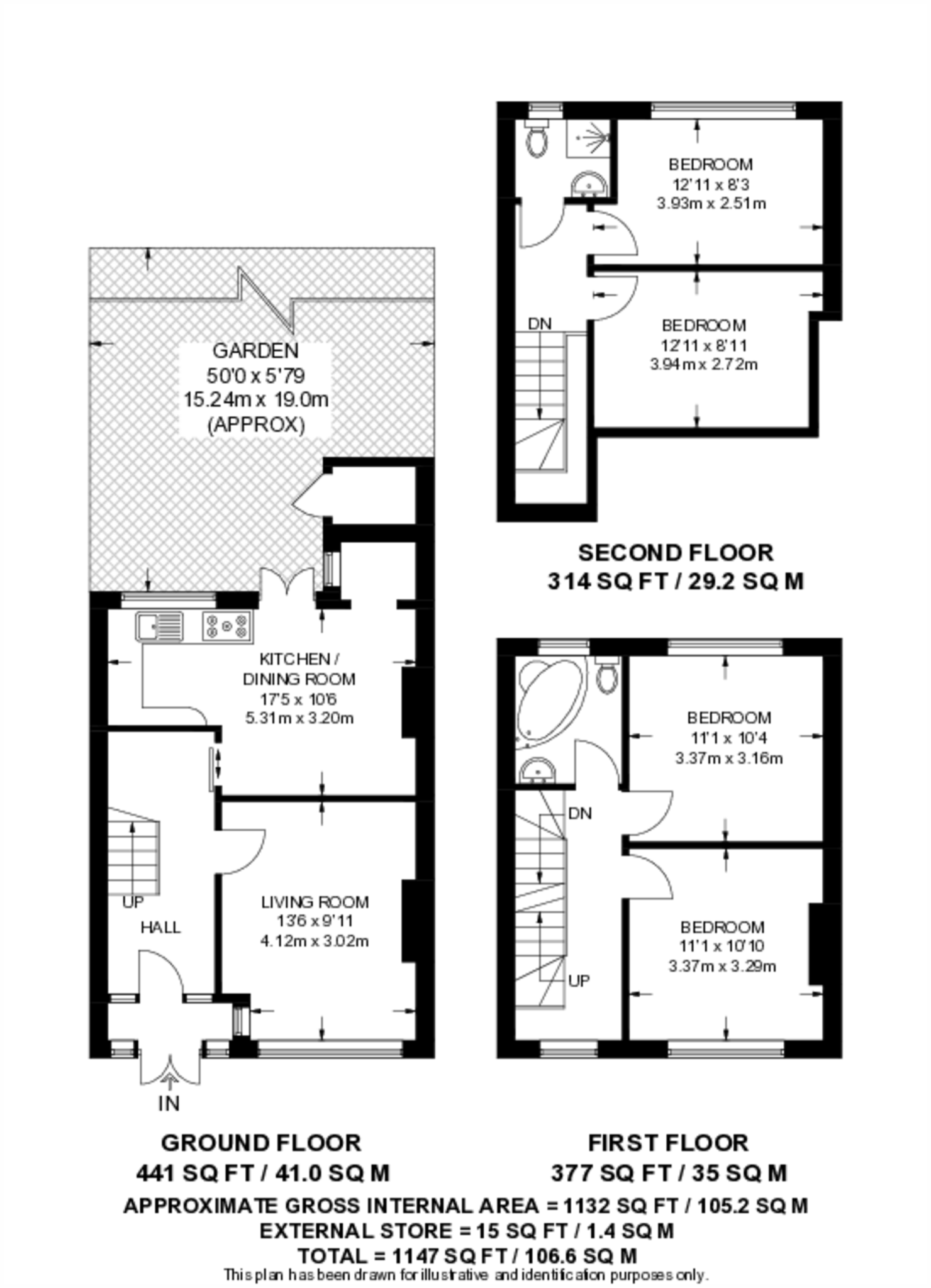 Berne Road, Thornton Heath, CR7 floorplan