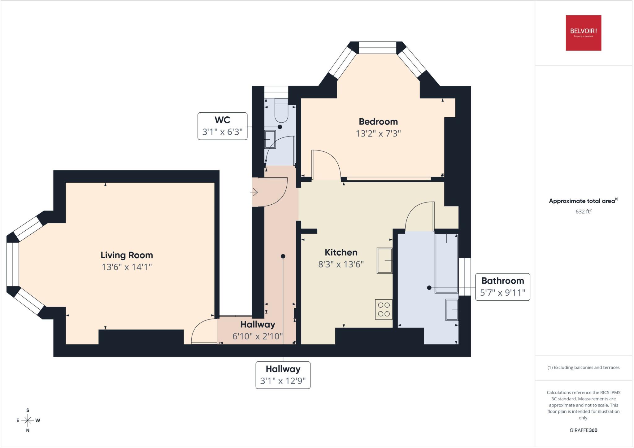 Leeds Road, Harrogate, HG2 floorplan
