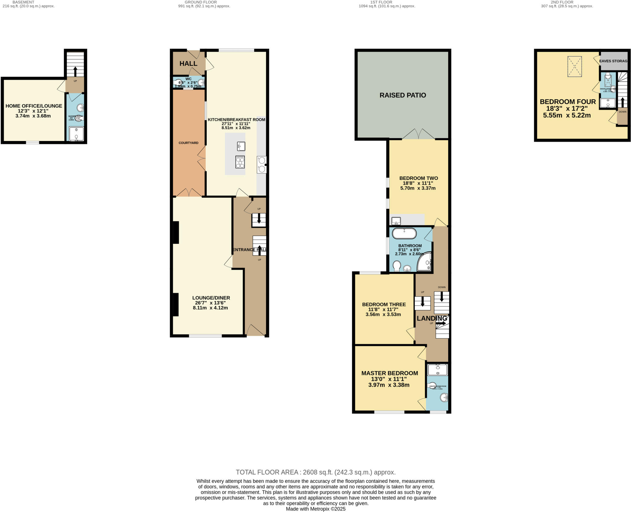 The Downs, Altrincham floorplan
