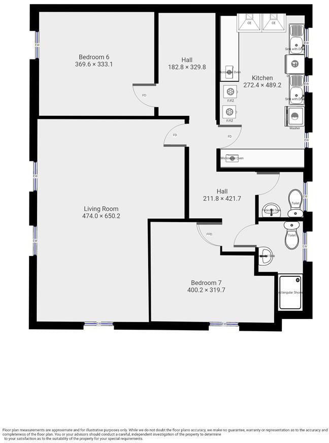Unity Square - Student House Share- 26/27 floorplan