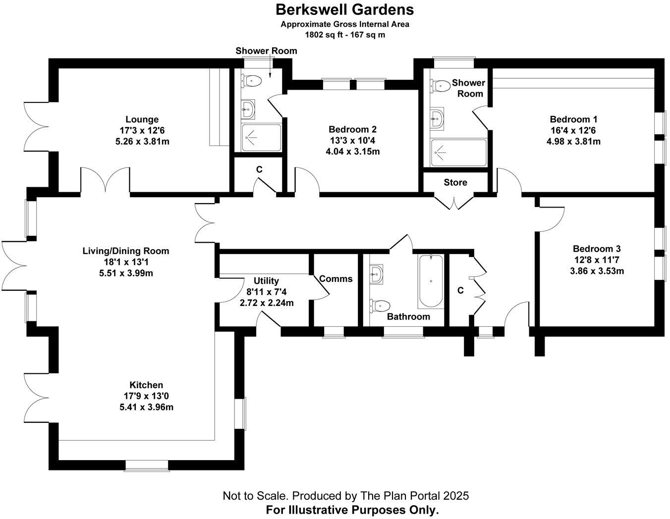 Back Lane, Berkswell PLOT 3 floorplan