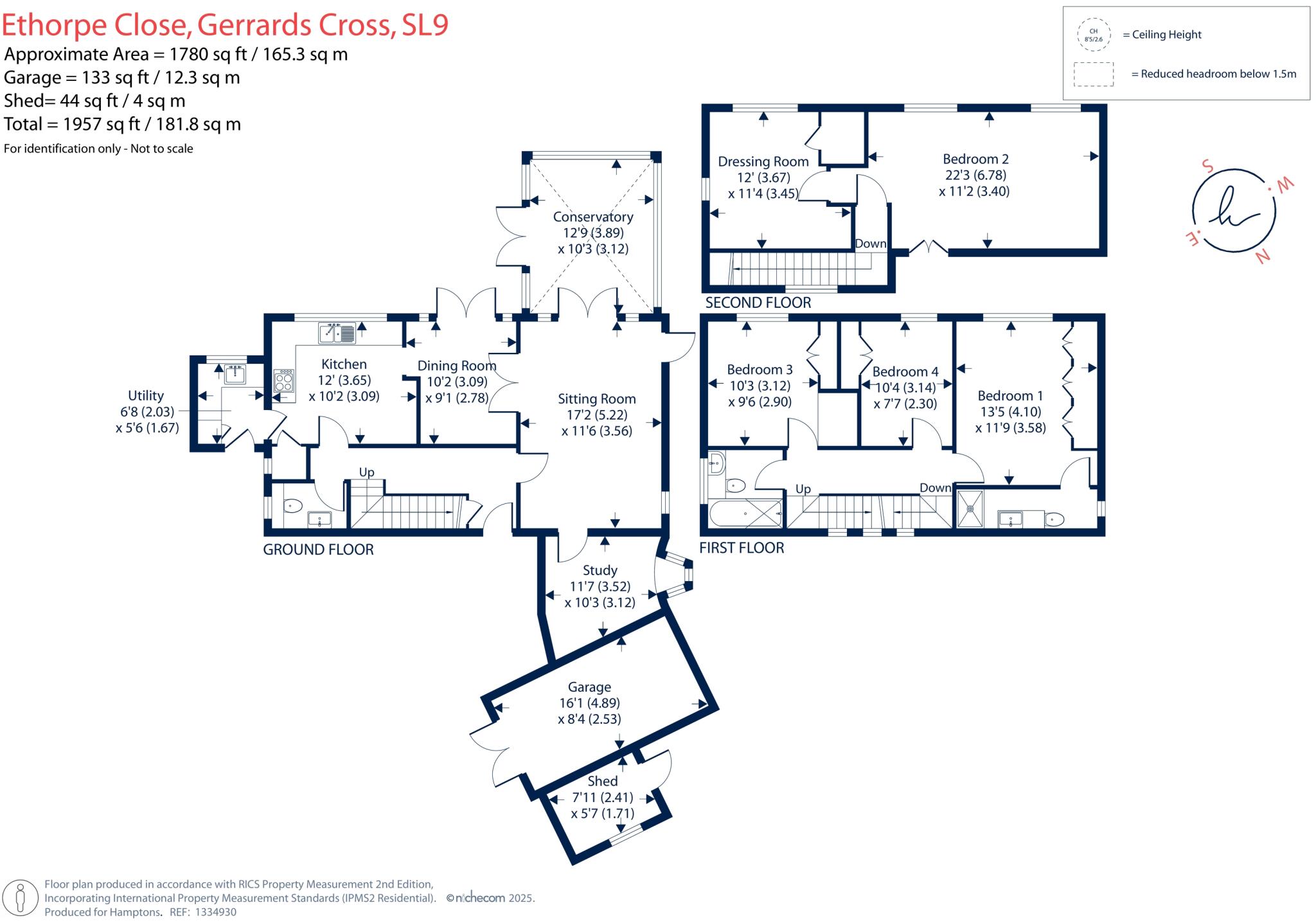 Ethorpe Close, Gerrards Cross, SL9 floorplan