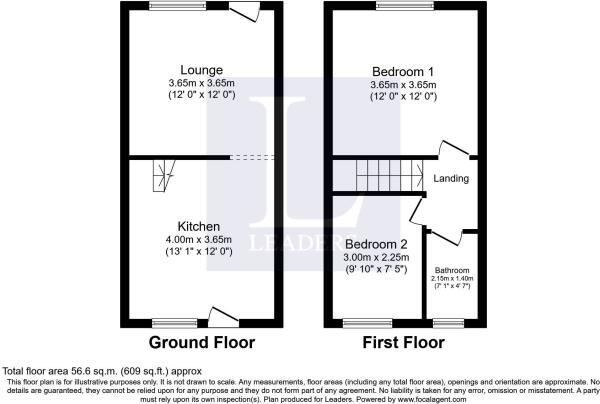 King Street, Alfreton, Derbyshire floorplan