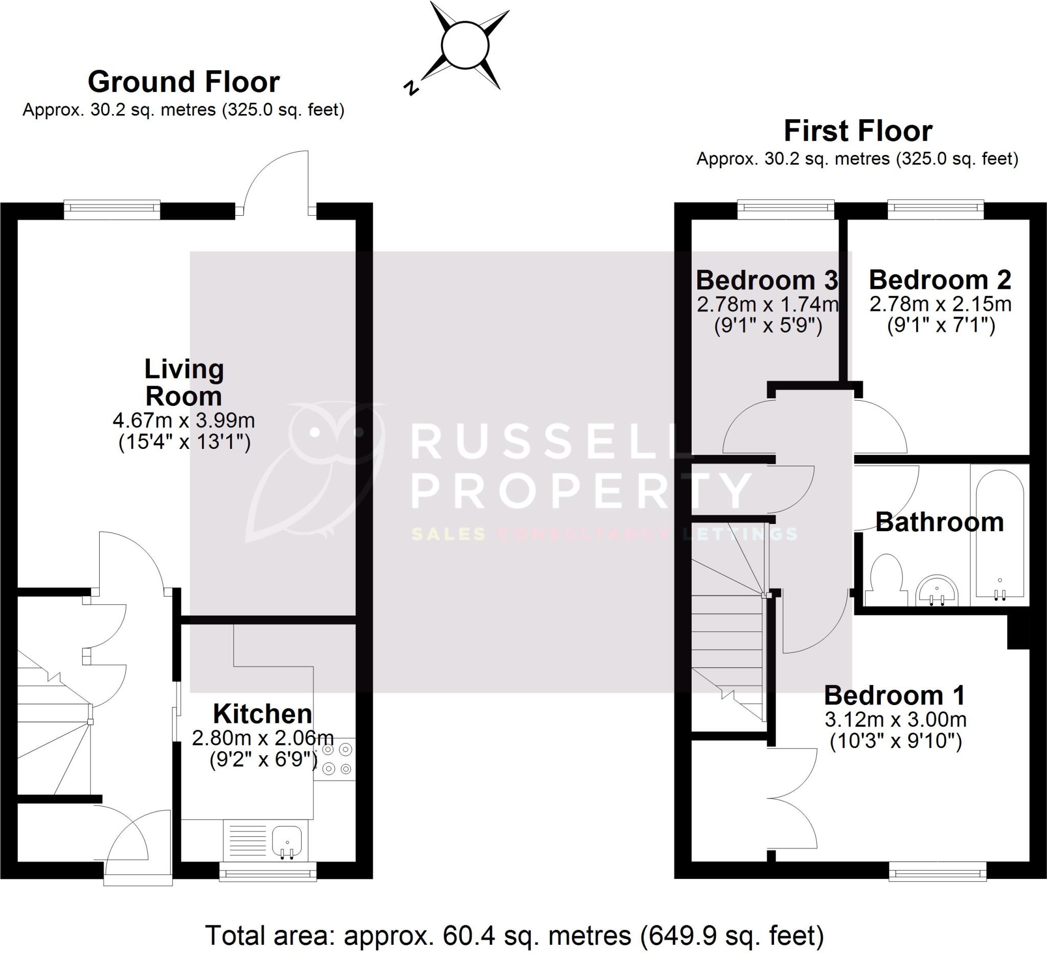 The Paddock, Bishop's Stortford, Hertfordshire, CM23 floorplan