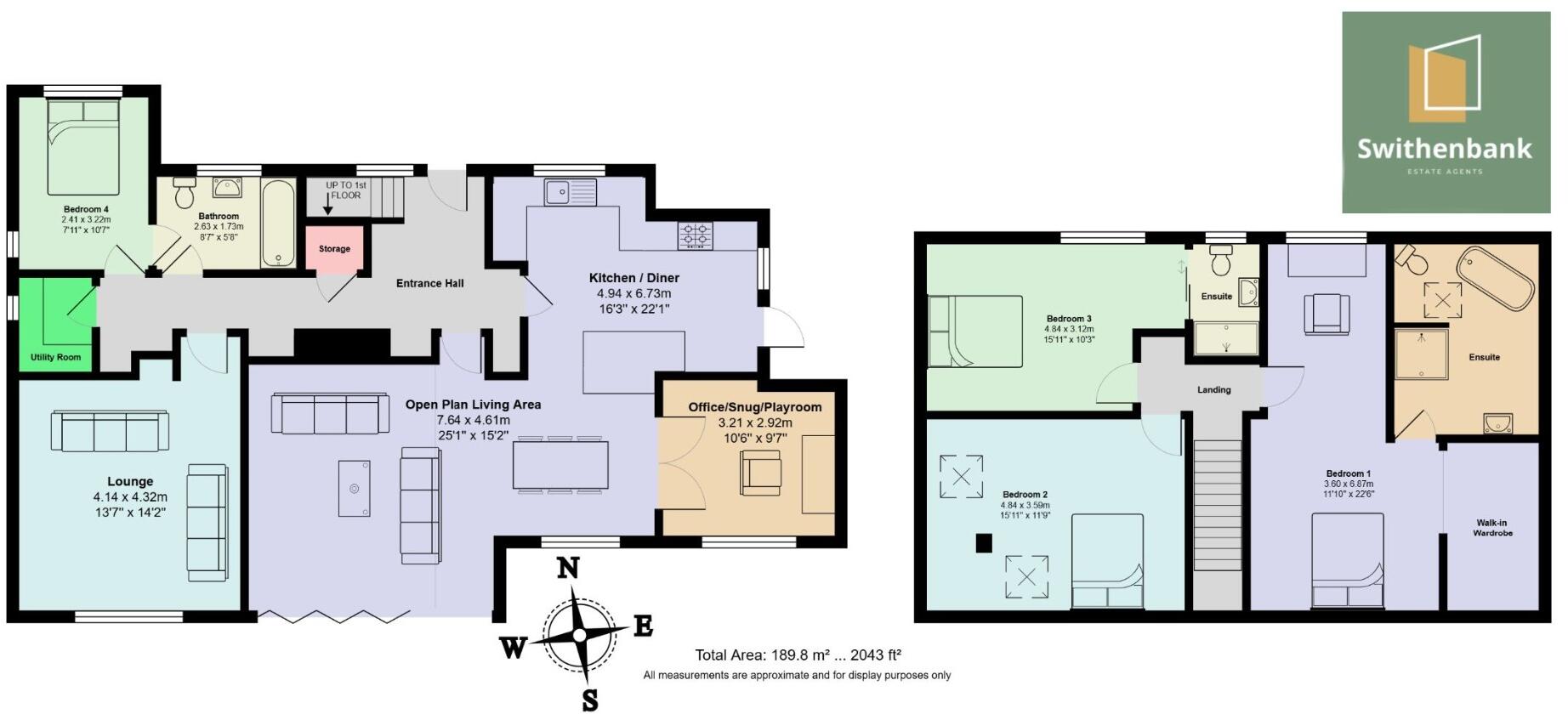 26, Beeston Road, Sale, Cheshire, M33 floorplan