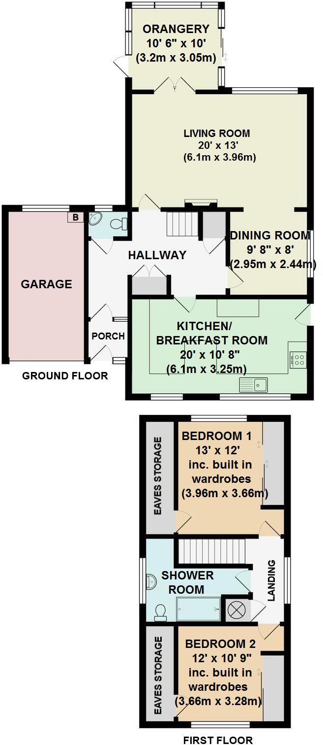 Violet Farm Close, Corfe Mullen floorplan