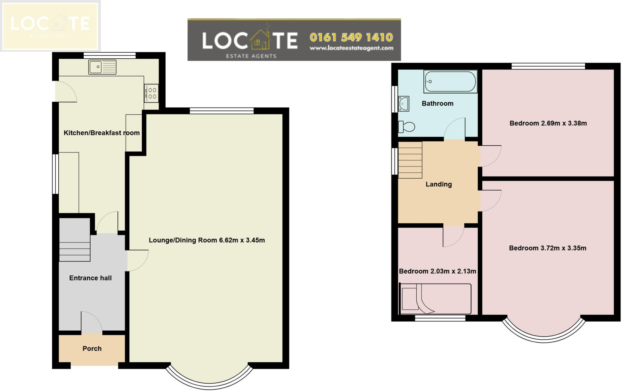 Stretton Avenue, Stretford, floorplan