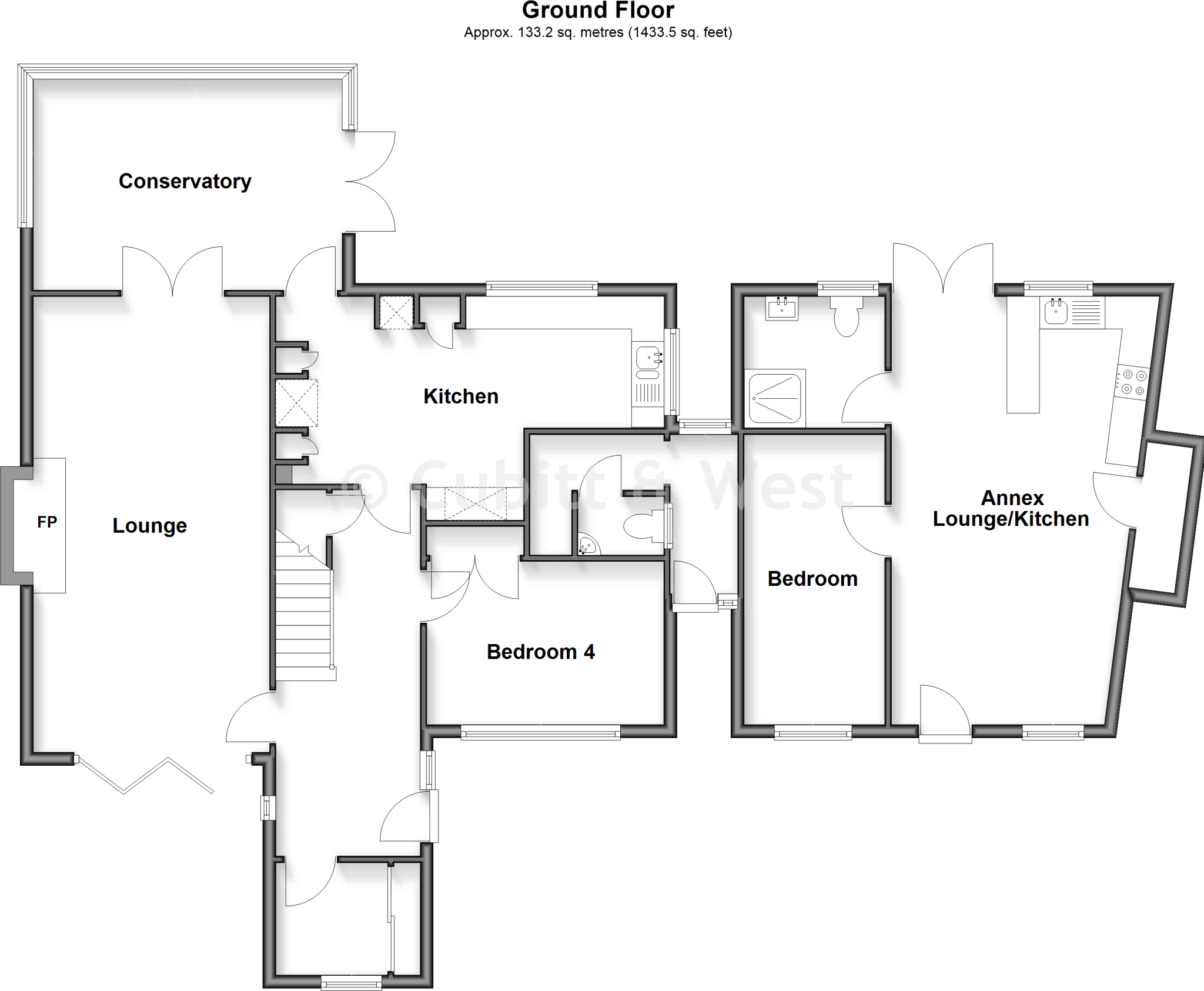 Snow Hill, Copthorne, West Sussex floorplan
