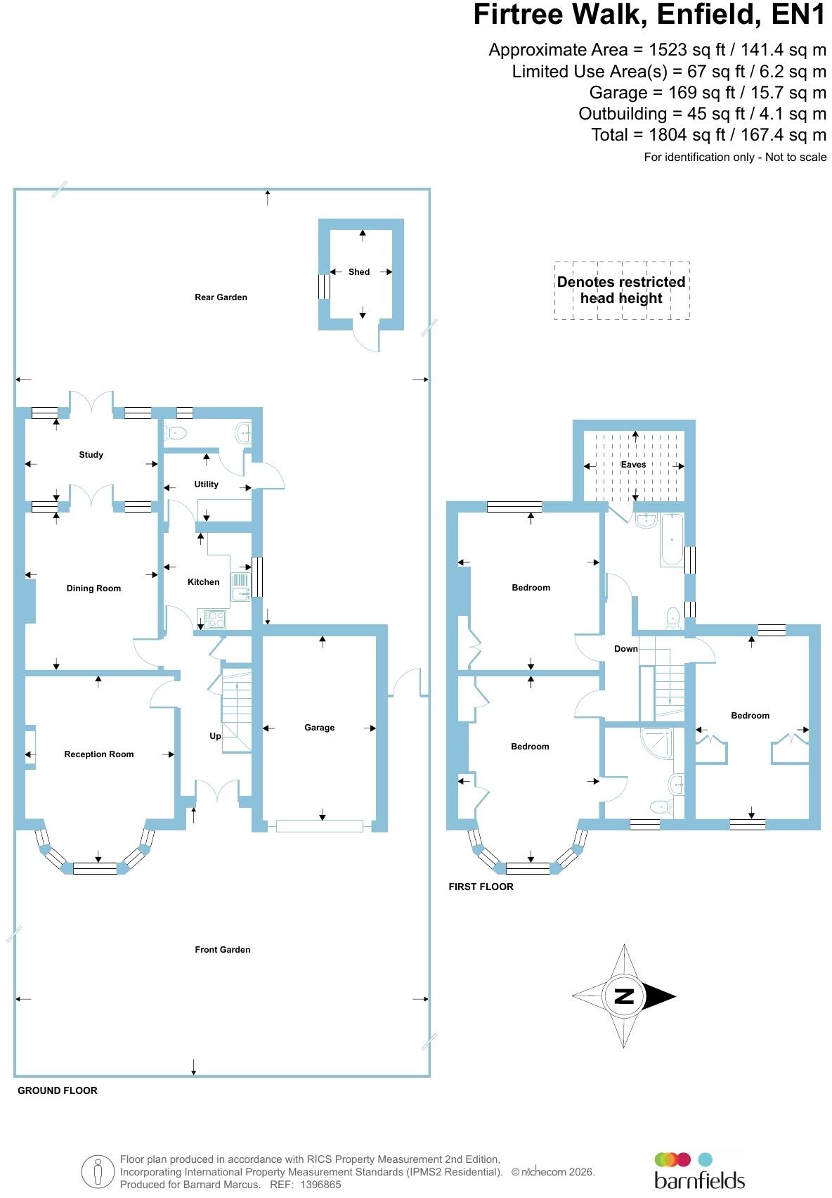 Firtree Walk, Enfield floorplan