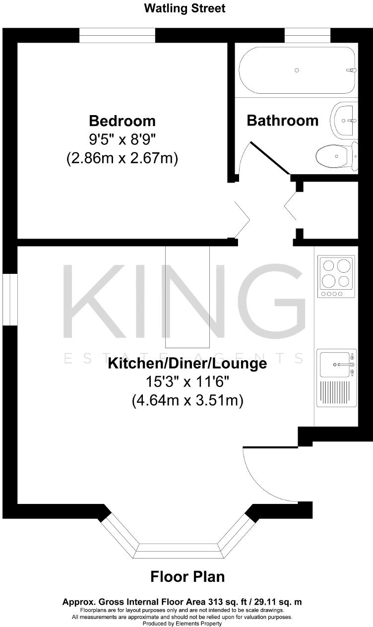 Watling Street, Bletchley, Milton Keynes, Buckinghamshire, MK2 2BY floorplan