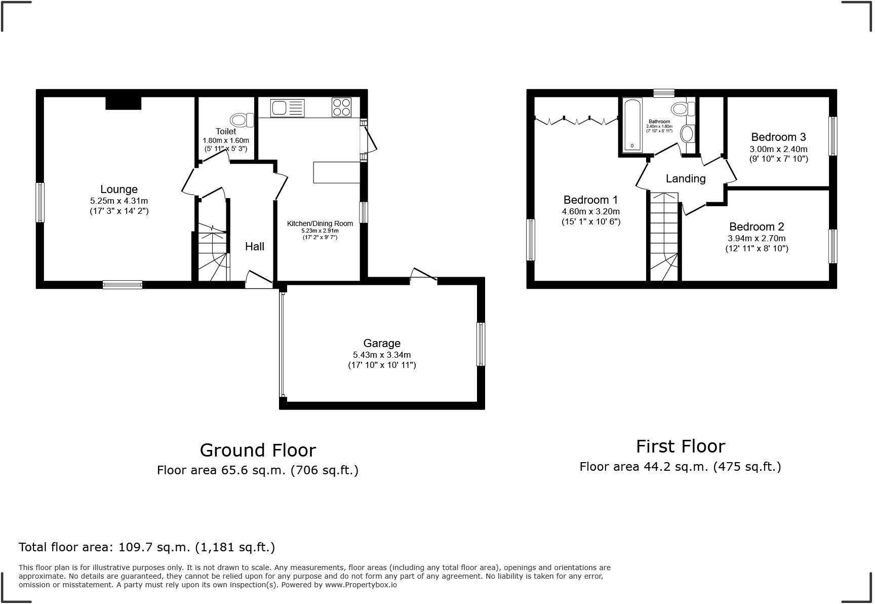 Early Road, Witney, Oxfordshire floorplan