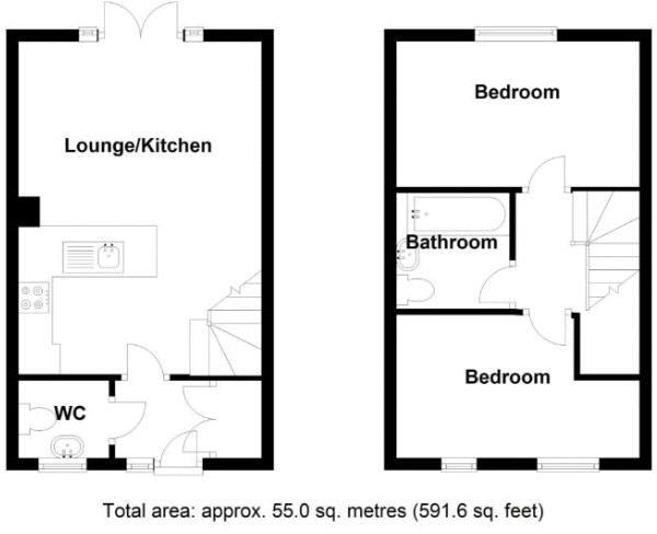Buckley Way, Burntwood, WS7 3AJ floorplan