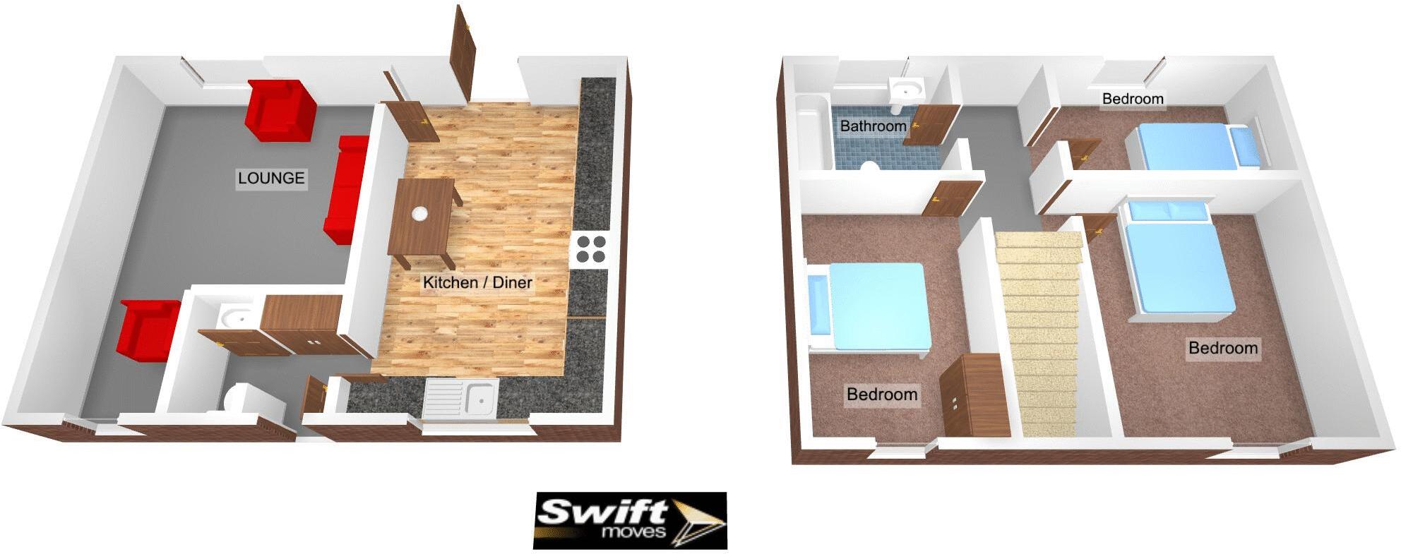Coquet Rickleton Washington floorplan