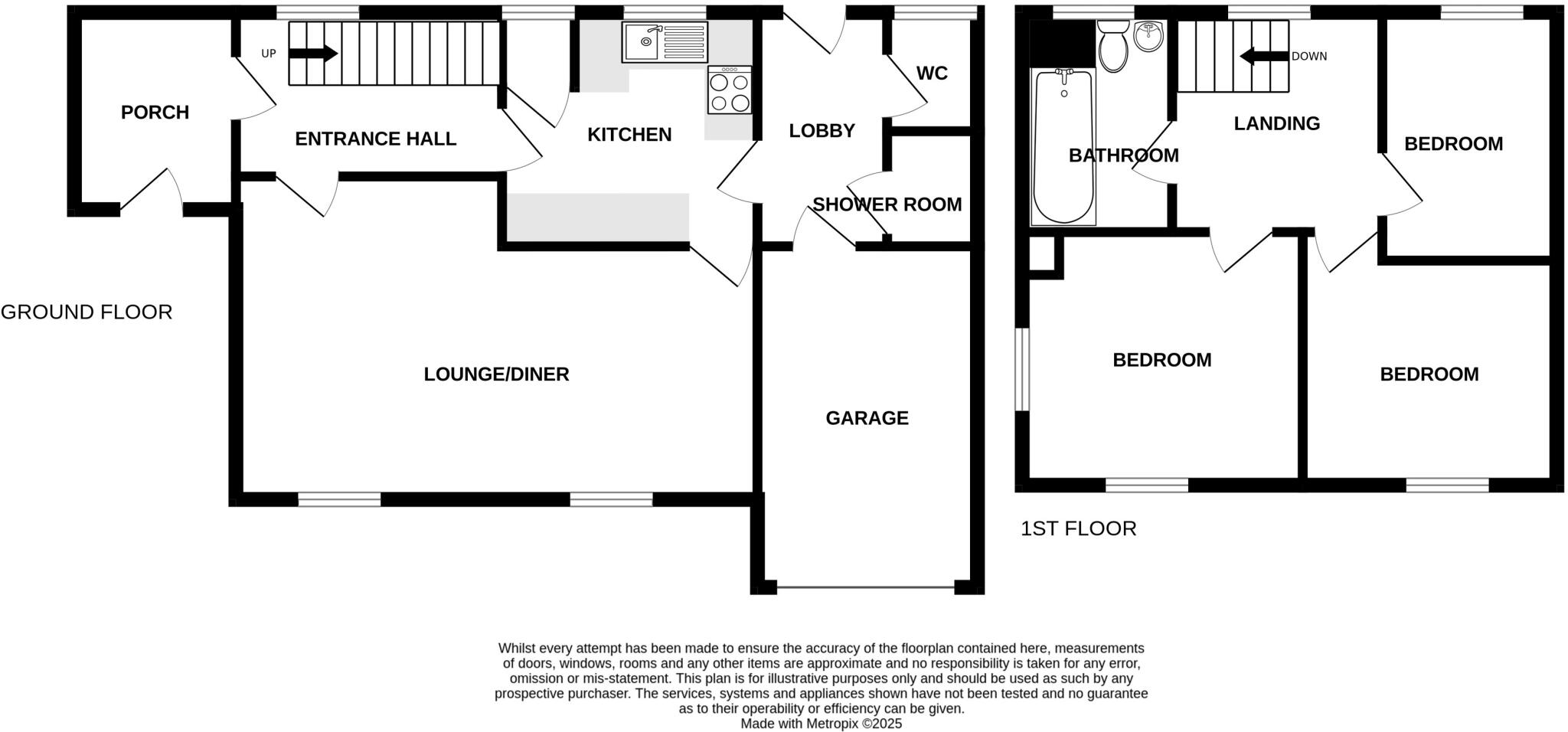 1 Greyrigg Avenue, Cockermouth floorplan