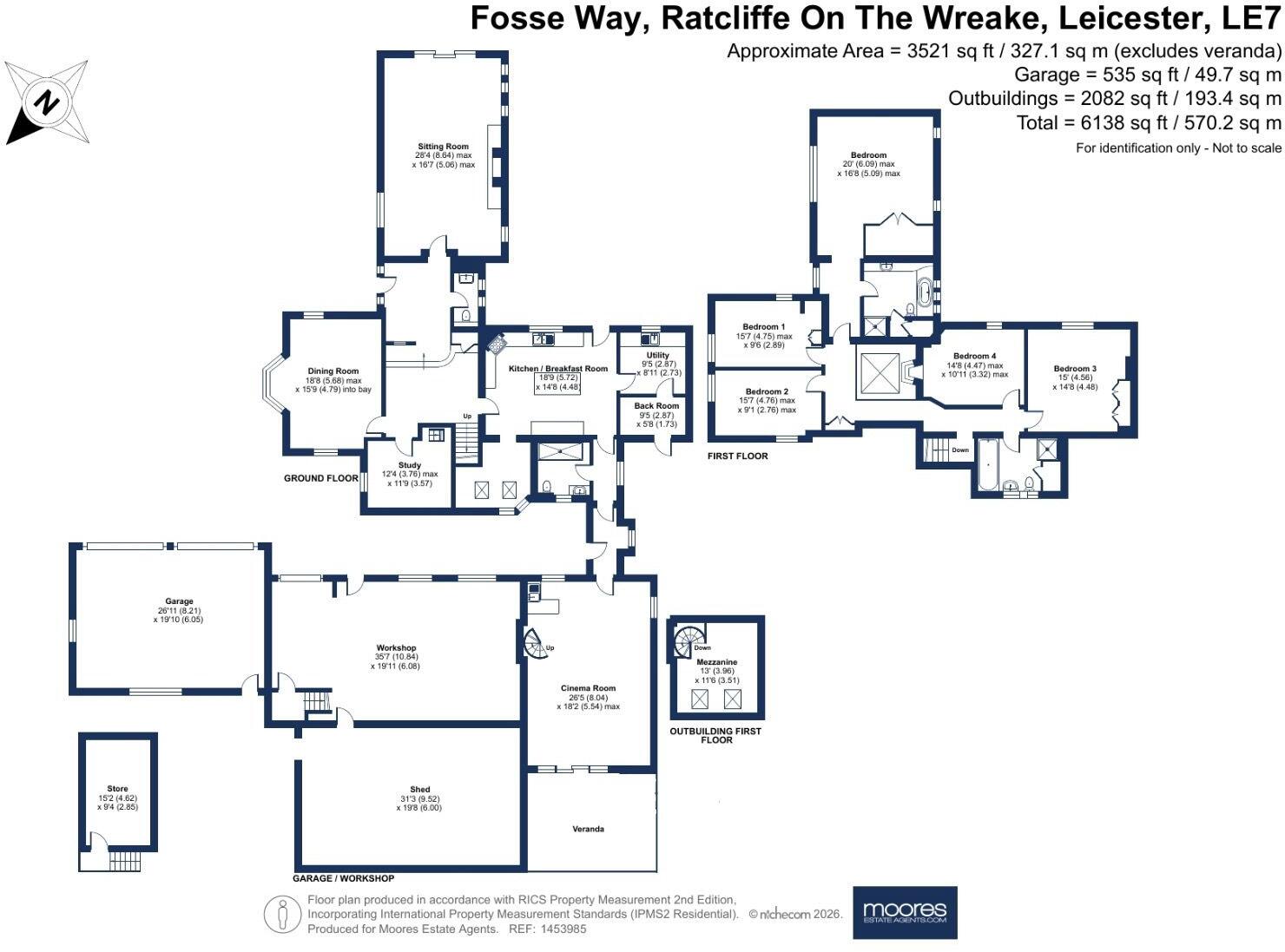 Fosse Way, Ratcliffe On The Wreake floorplan