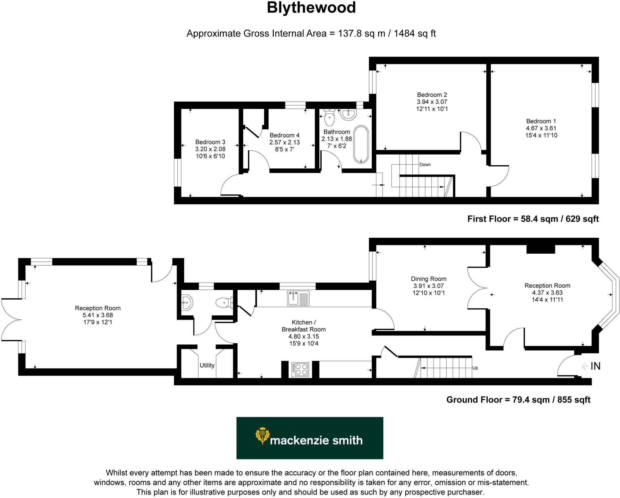 Lysons Avenue, Ash Vale, Guildford, Surrey, GU12 floorplan