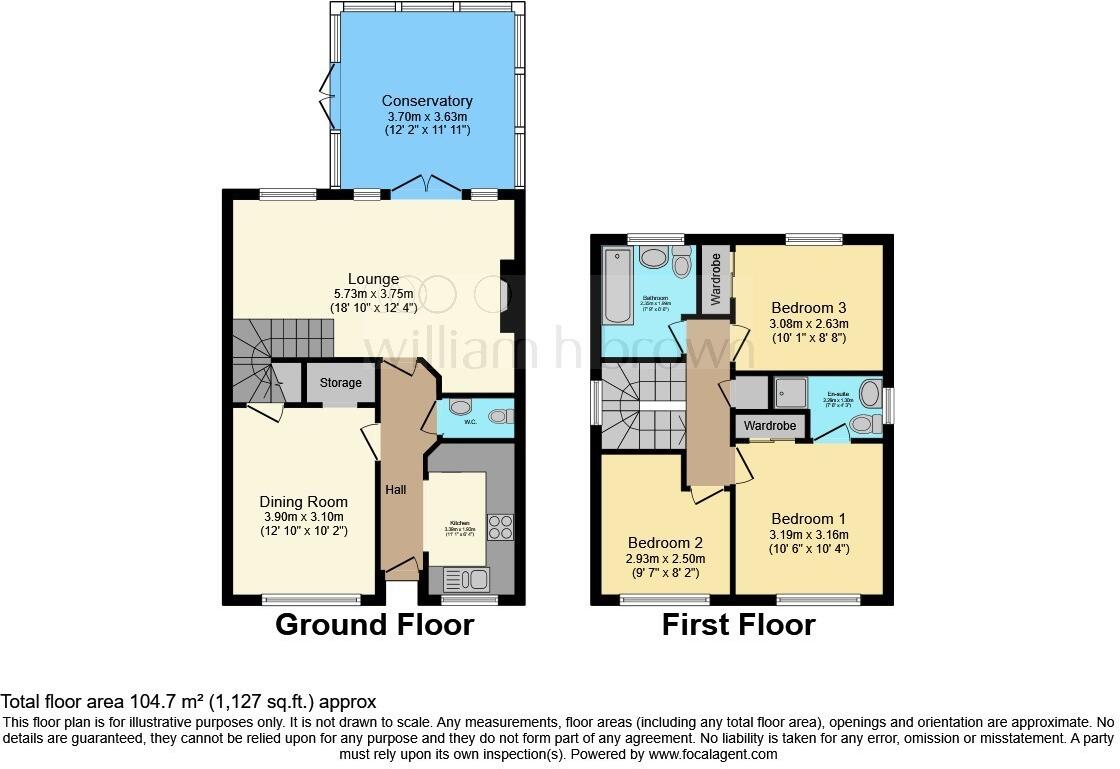 St Davids Close, Stevenage floorplan
