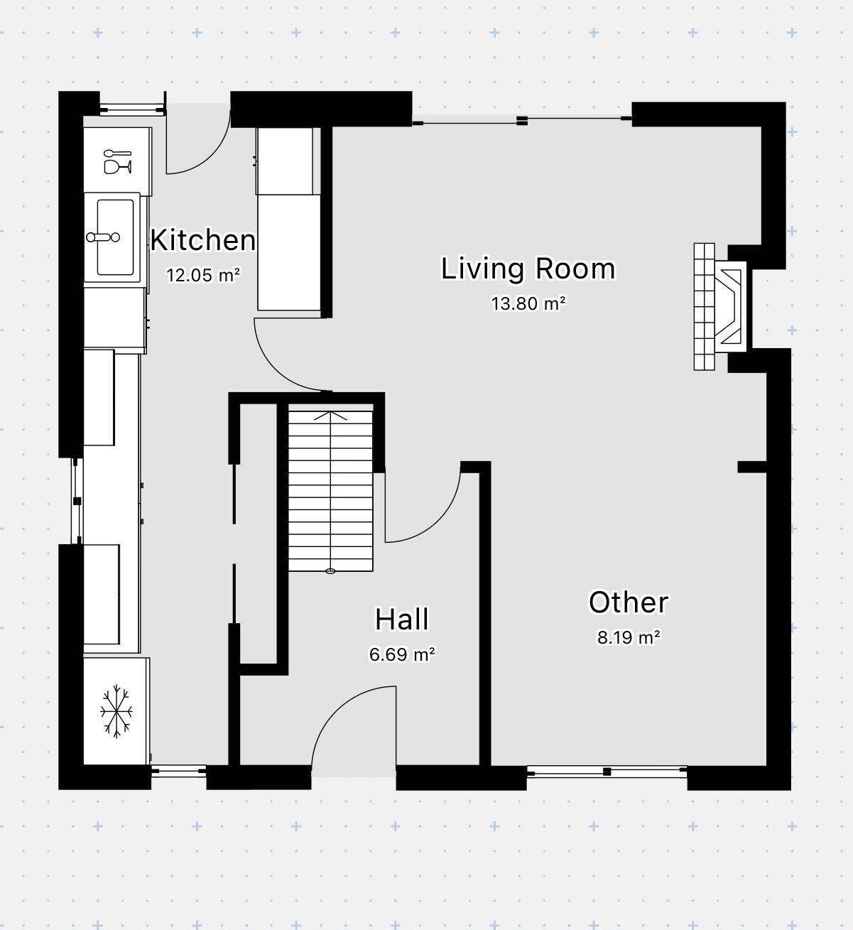 Rodney Drive, Corby floorplan