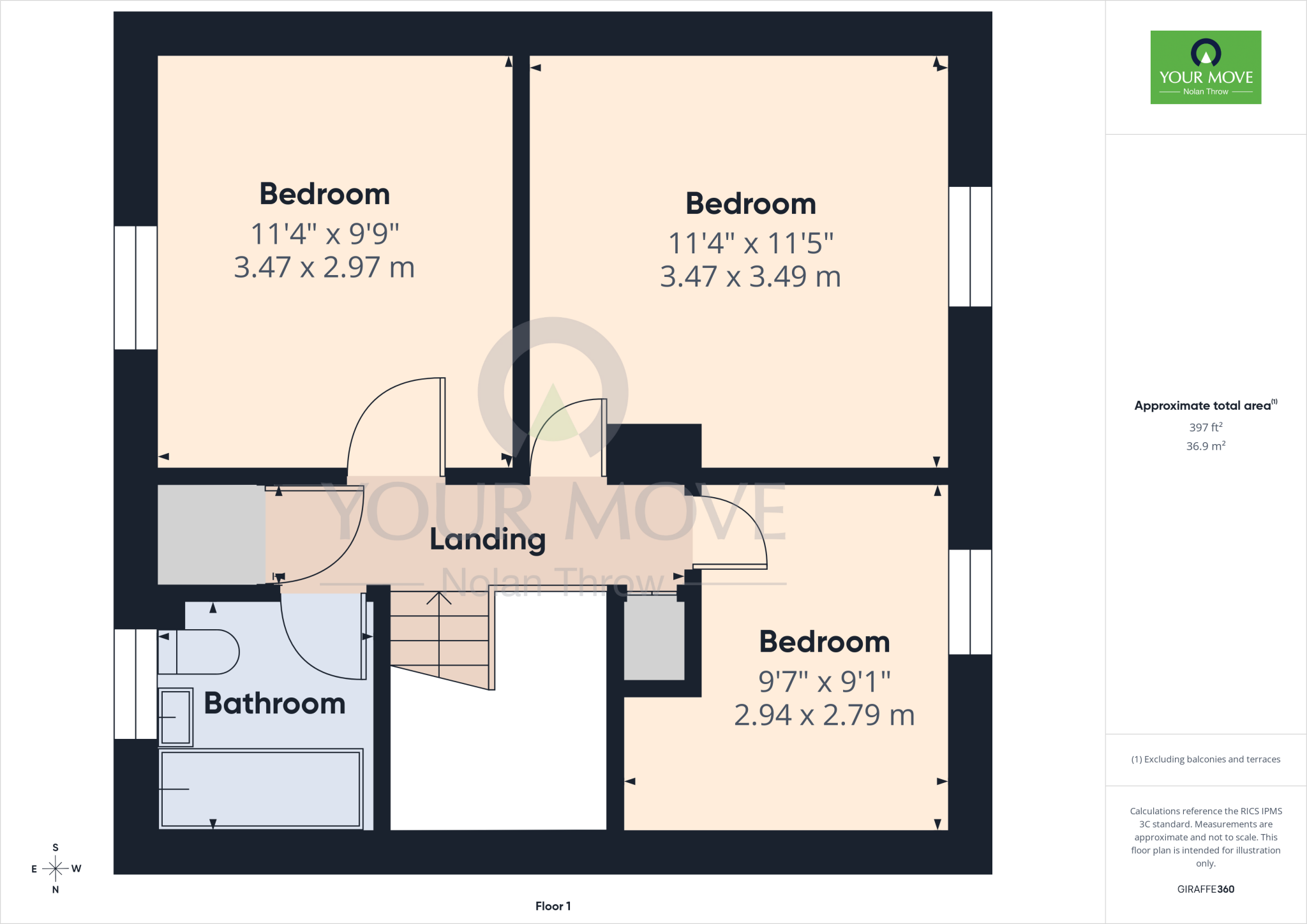 Windflower Place, Northampton, NN3 floorplan