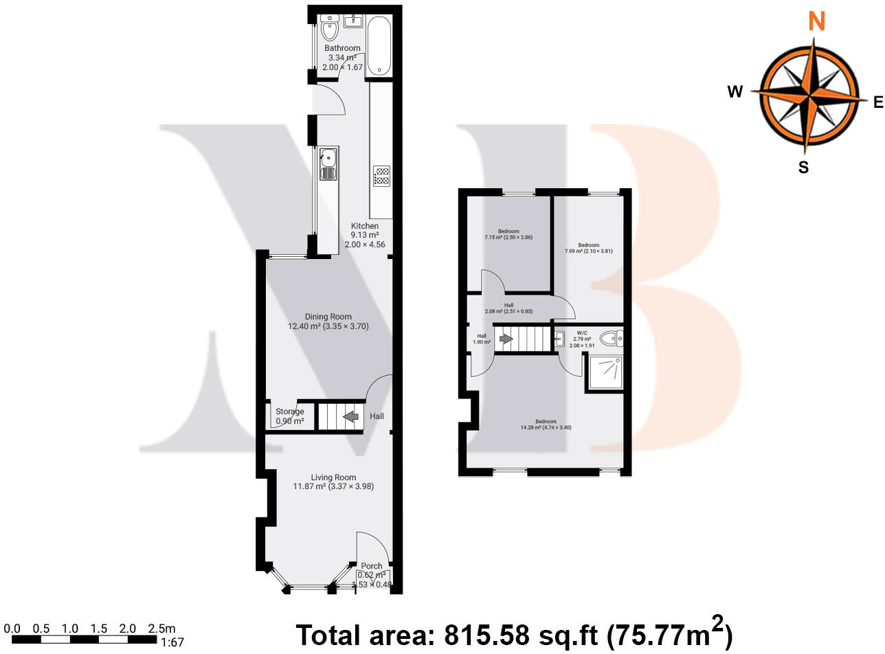 99 Kingston Road floorplan