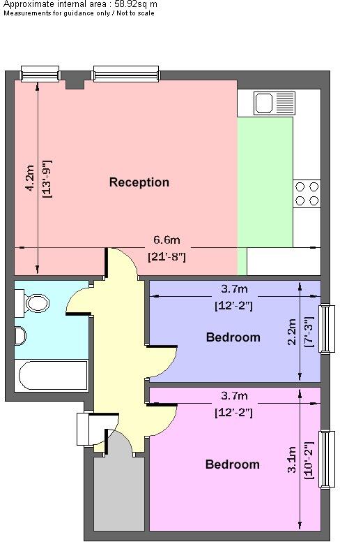 John Ruskin Street, London, SE5 floorplan