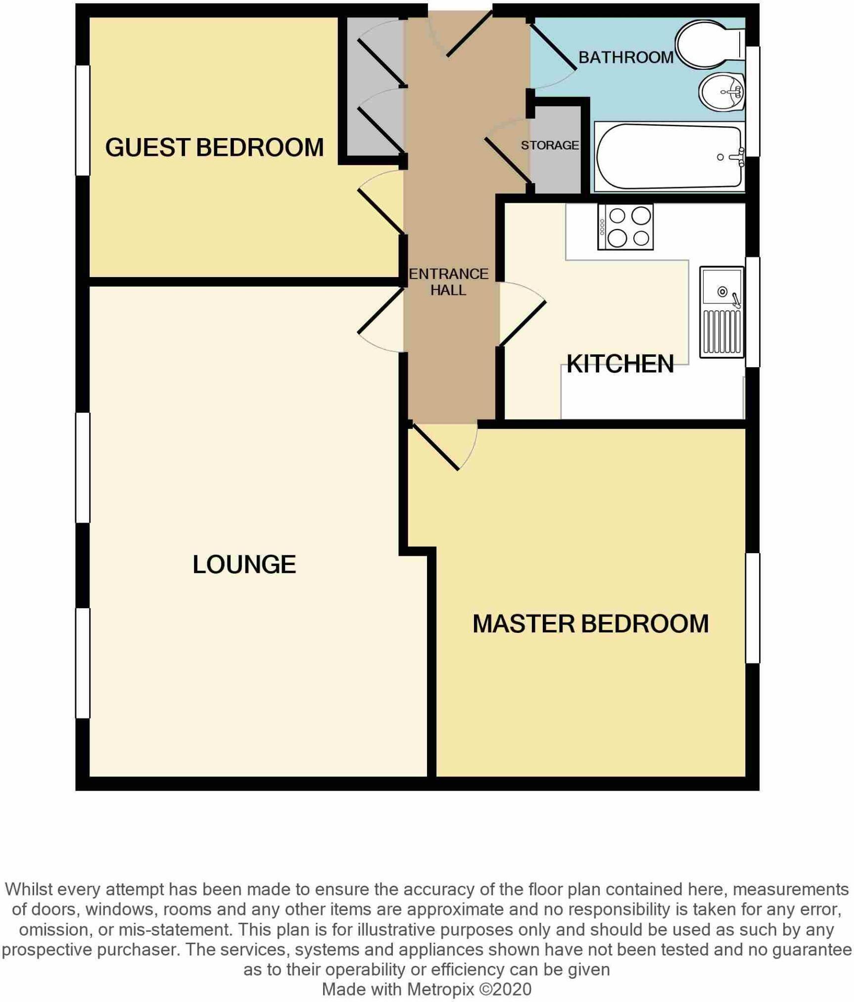 Flat 4 Sorrell Drive, Hazelwood Road, Acocks Green, Birmingham, B27 floorplan
