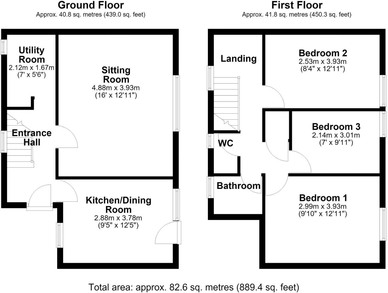 Snowdon Court, Haverhill floorplan