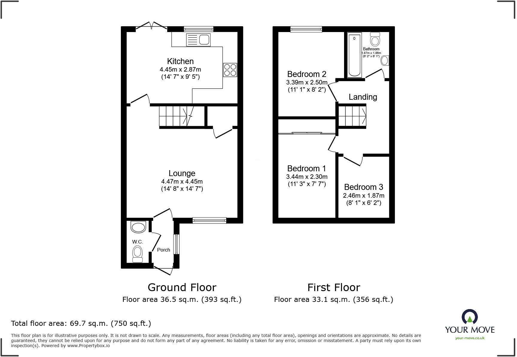 Friars Crescent, Rochdale, Greater Manchester, OL11 floorplan