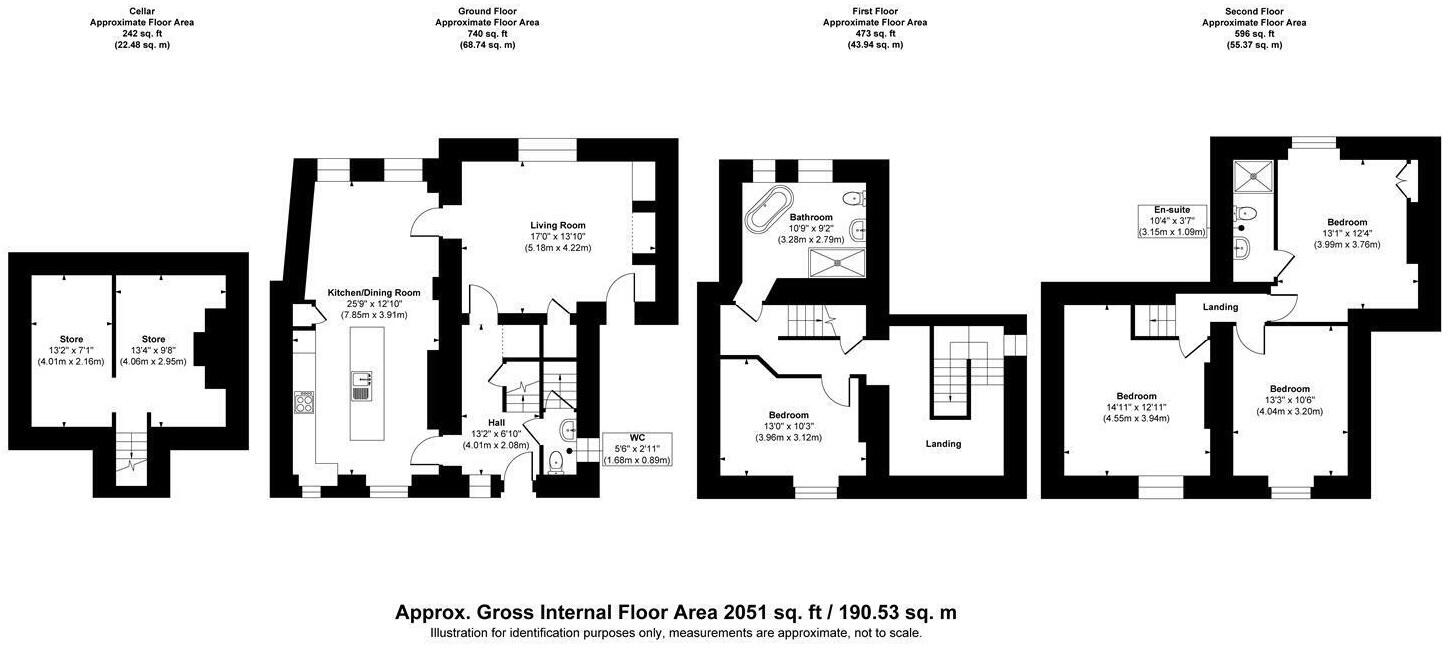Tenter Hill, Bramham, LS23 floorplan