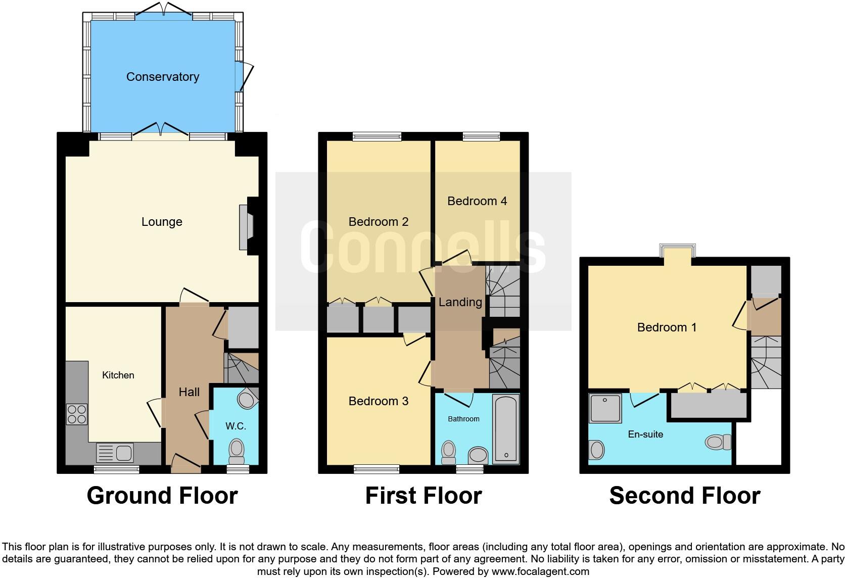 Park View Court, Kineton, Warwick floorplan