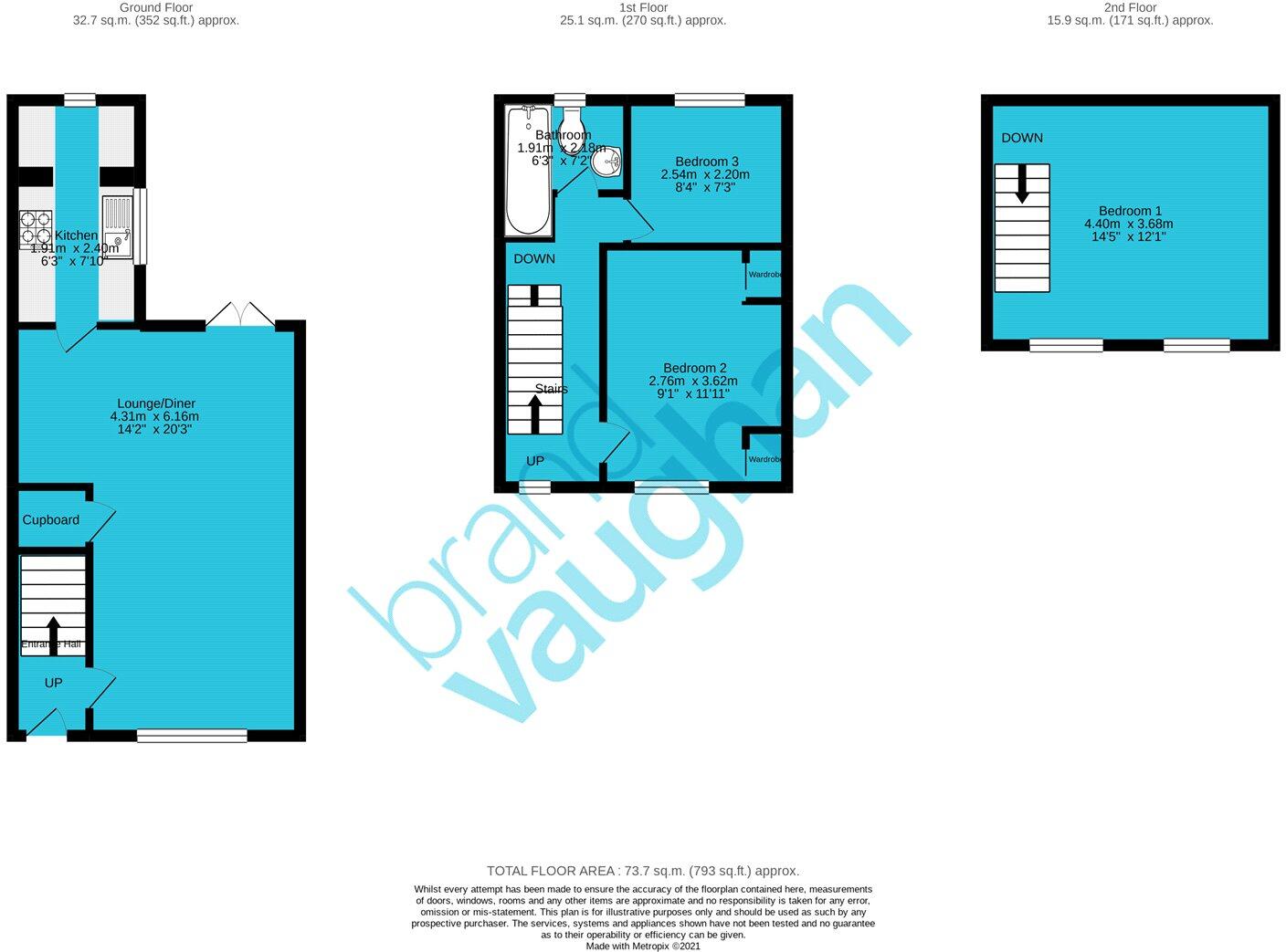 Park Street, Brighton, East Sussex, BN2 floorplan