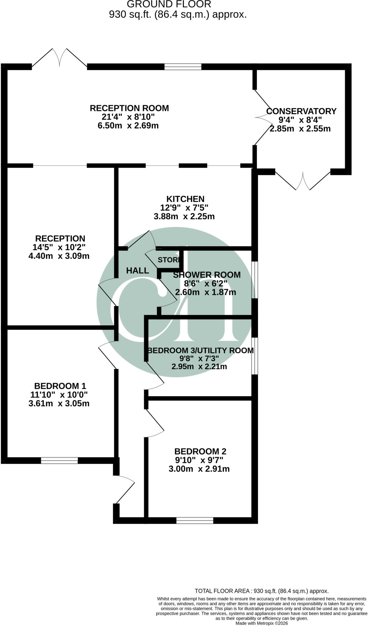 Nindum Road, Coleview, East Swindon, SN3 floorplan