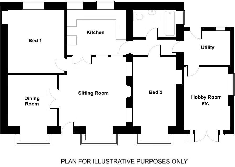 West Row, Melsonby, Richmond floorplan