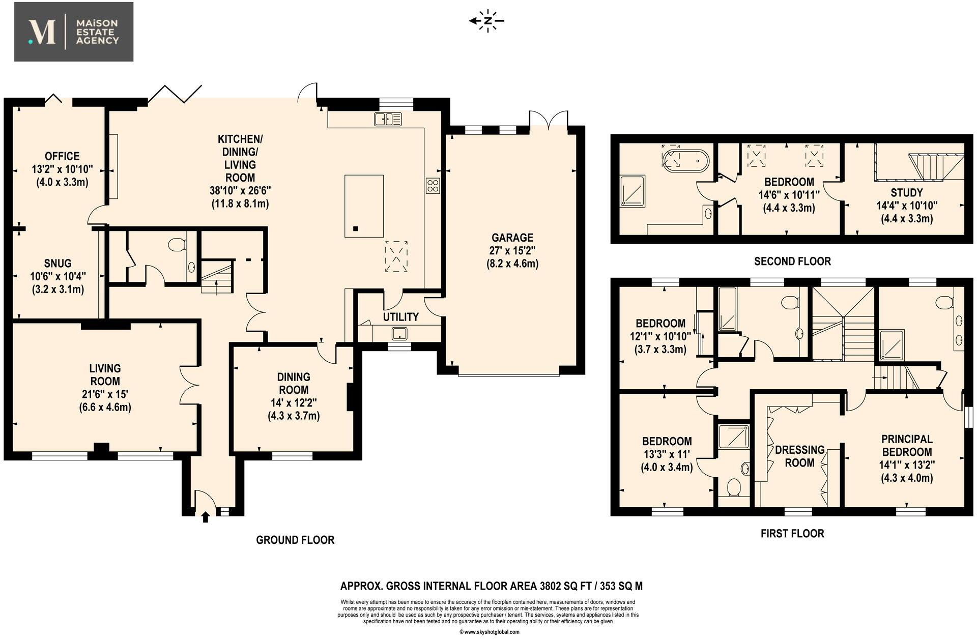 The Avenue, Crowthorne, RG45 floorplan