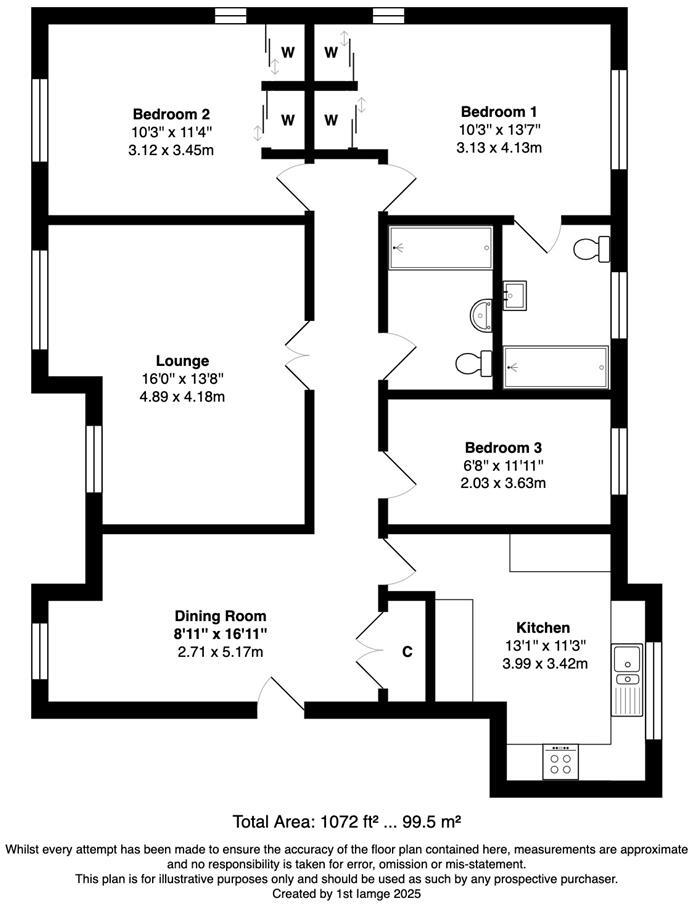 Cleeves Court, Cleeves Way, Rustington floorplan