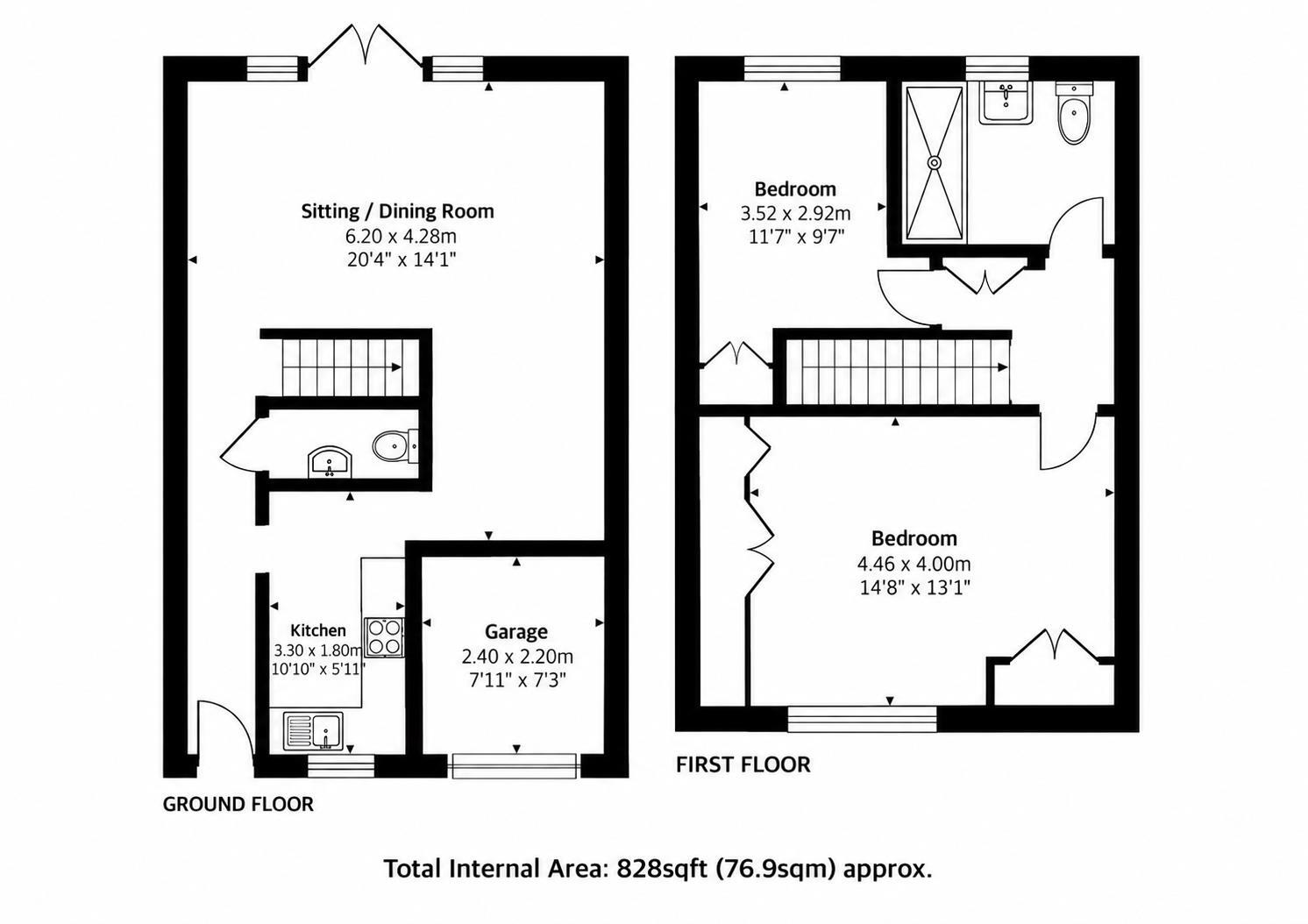 Sargents, Standon, Ware floorplan