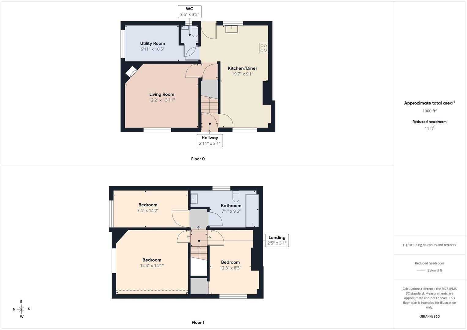 High Street, Melbourne, DE73 8GJ floorplan