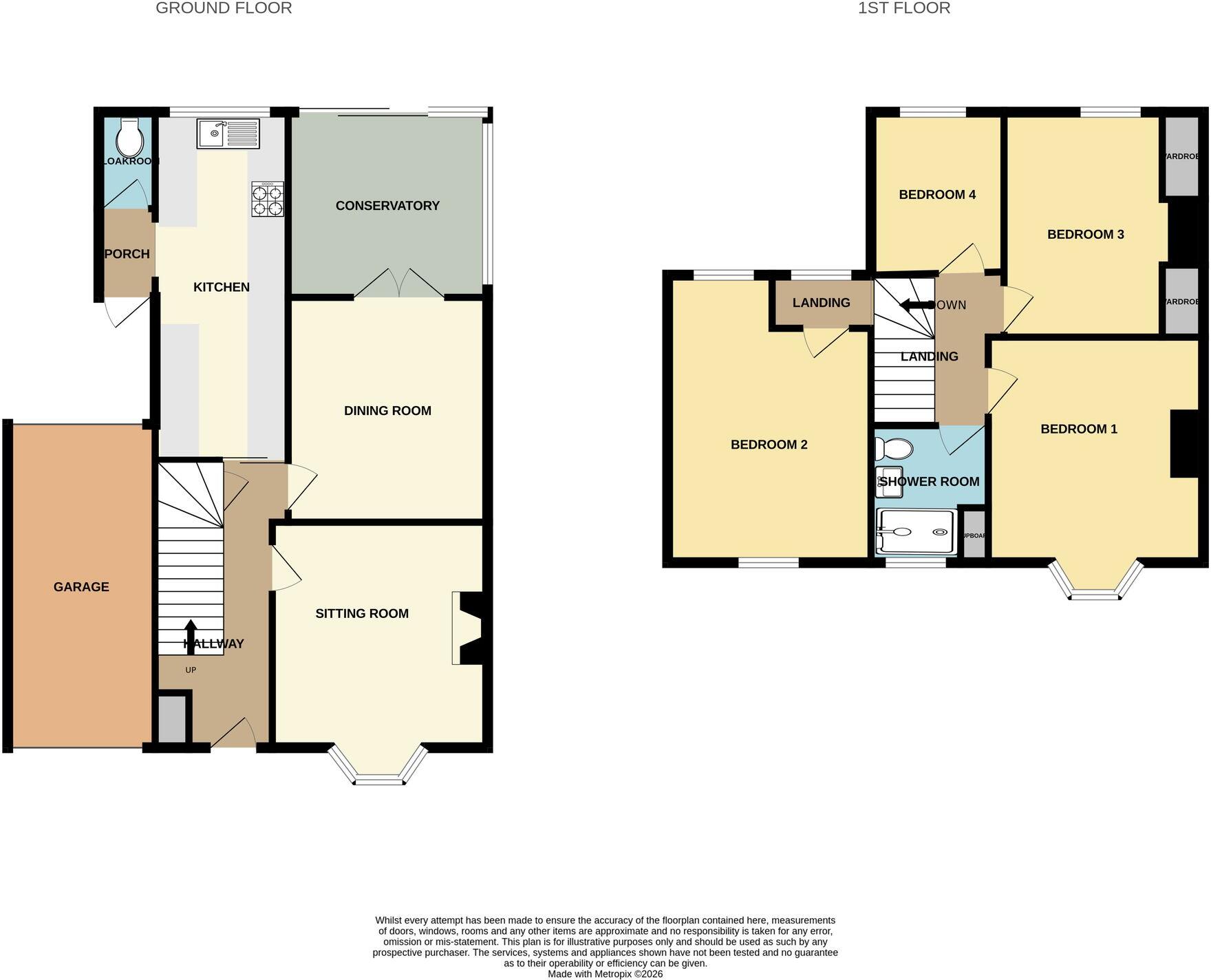 Hamilton Road, Taunton, TA1 floorplan