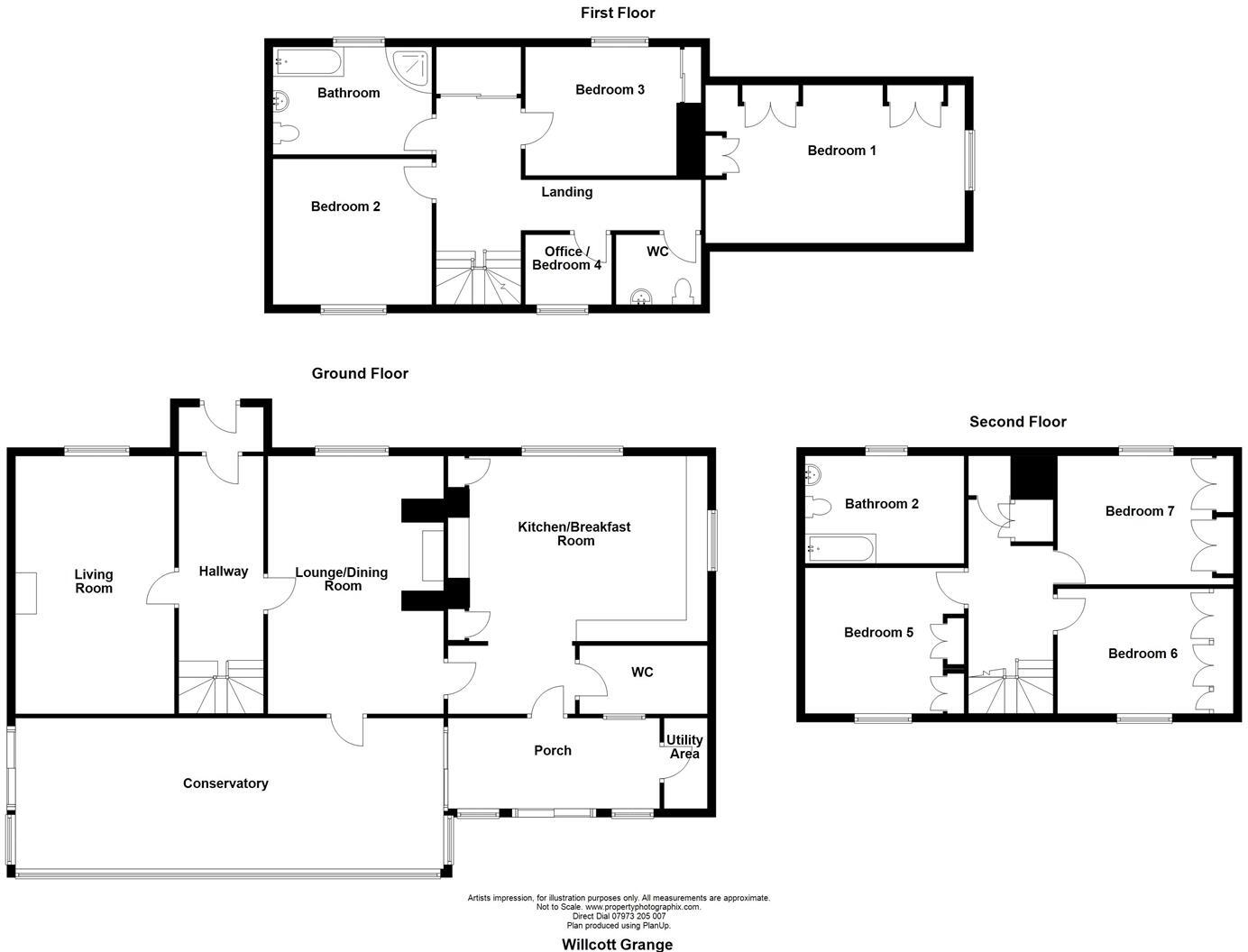 Wilcott Grange, Wilcott, Nesscliffe, SY4 1BJ floorplan