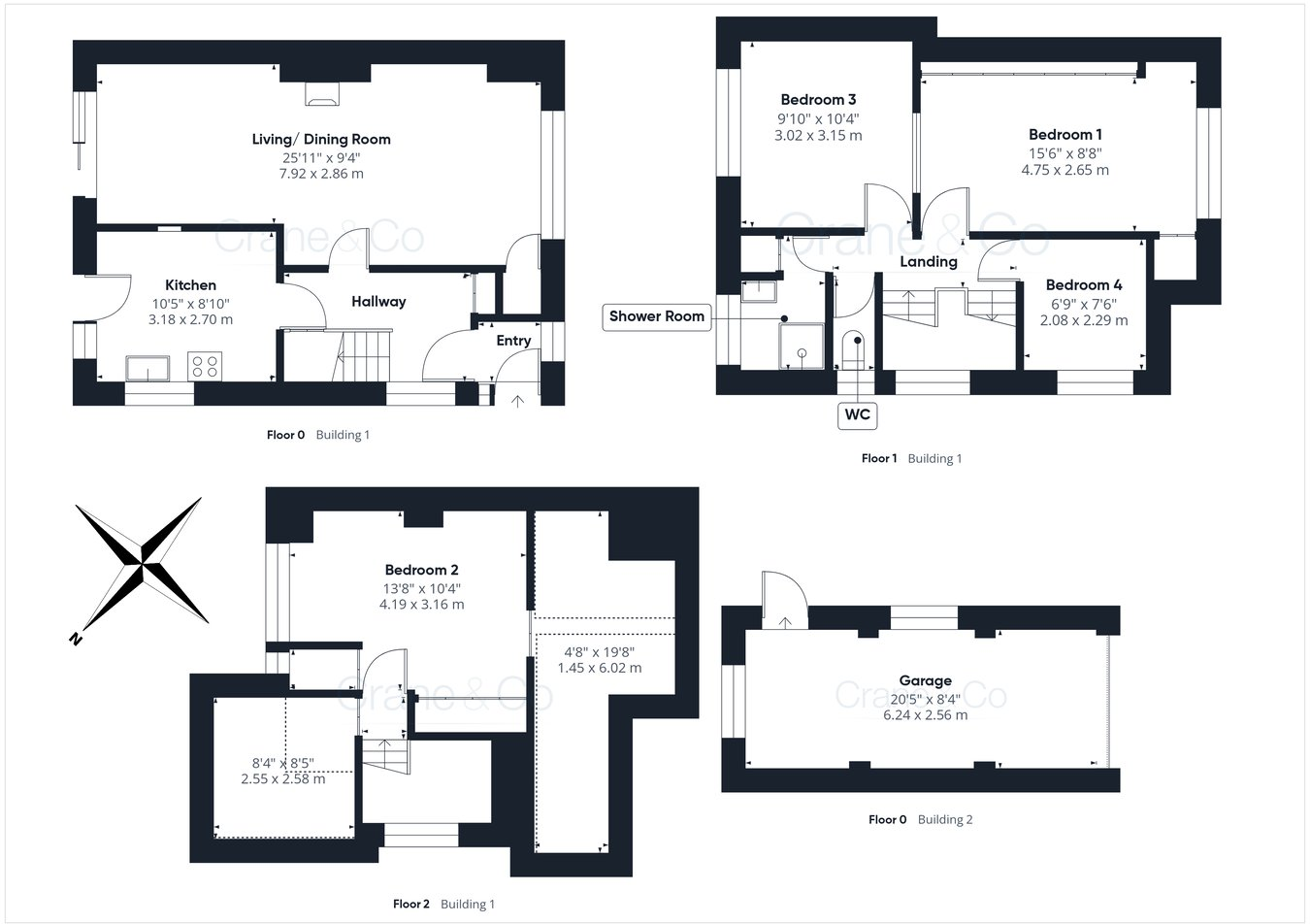 Hawks Town Gardens, Hailsham, BN27 floorplan