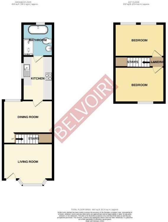 Highbury Road, Hitchin, SG4 floorplan