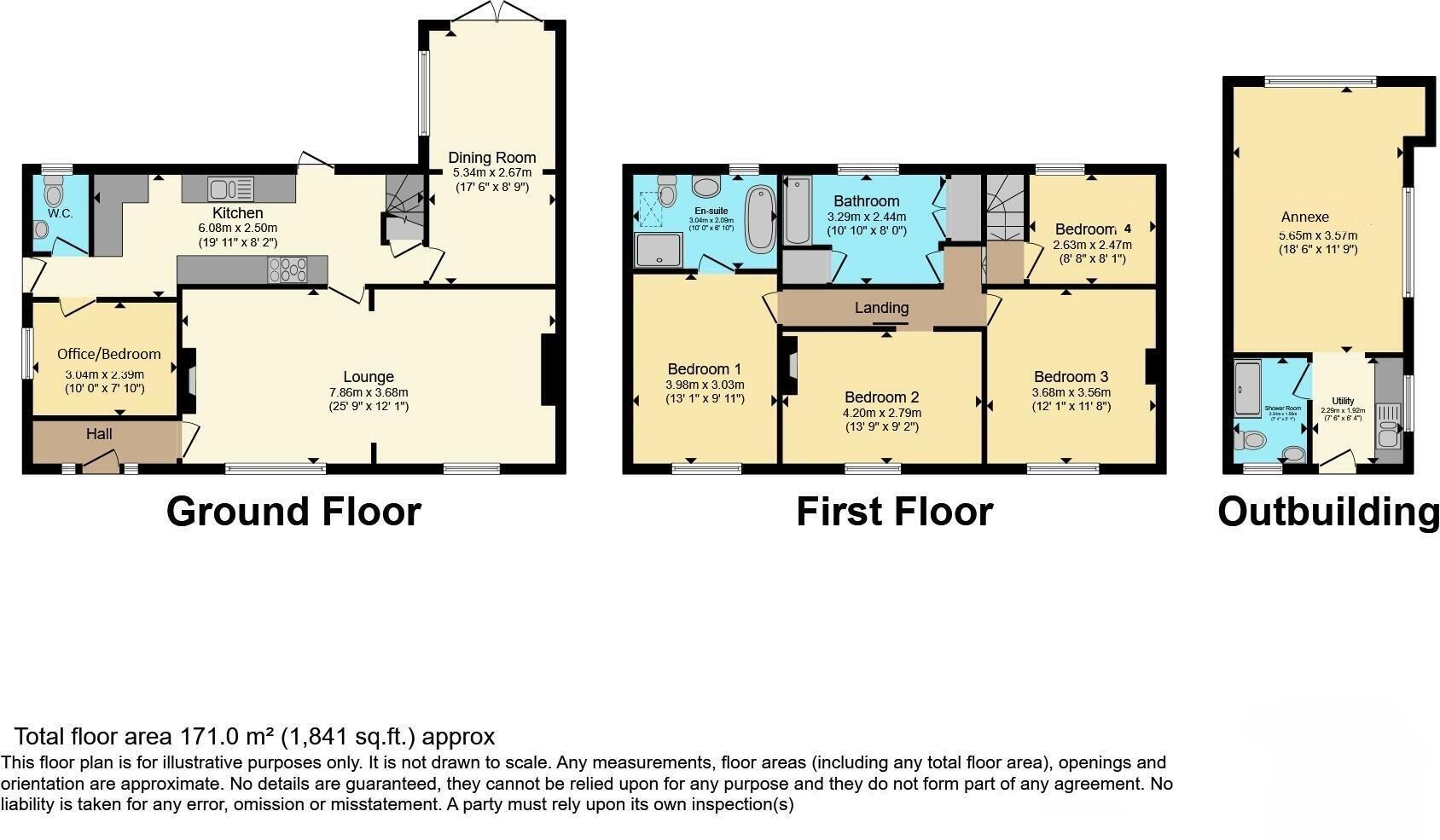 Silver Street, Witcham, Ely, Cambridgeshire floorplan